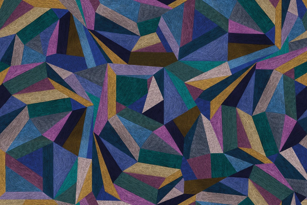 Farbenfrohe Geometrie