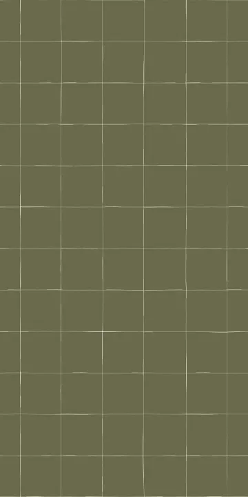 Olive Grid Elegance