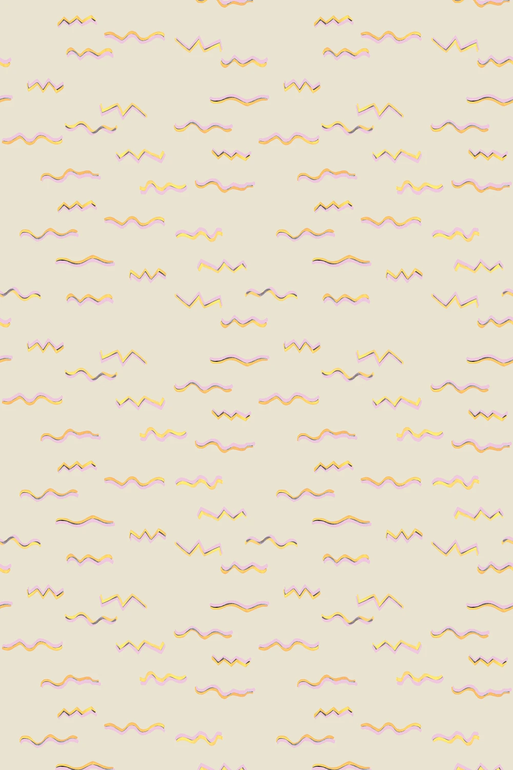 Vibrant Zig Zag