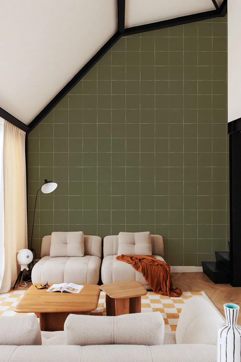 Olive Grid Elegantie