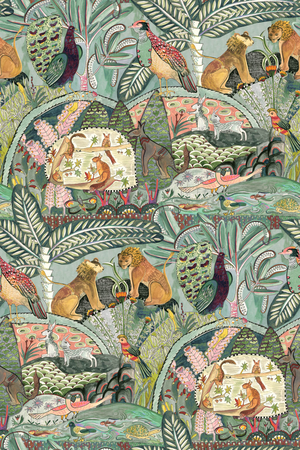 Panoramic — animated world-landscape