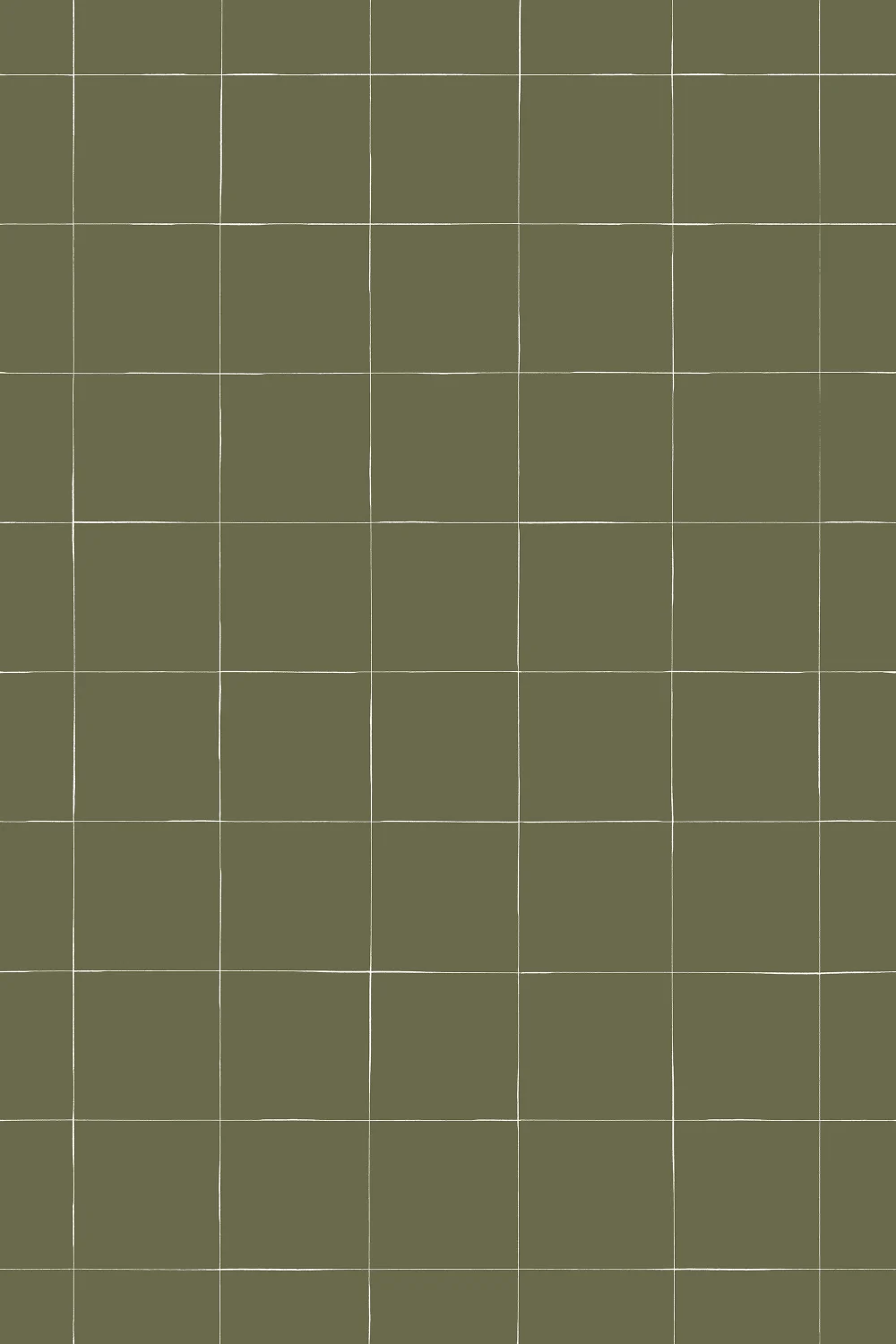 Olive Grid Elegance
