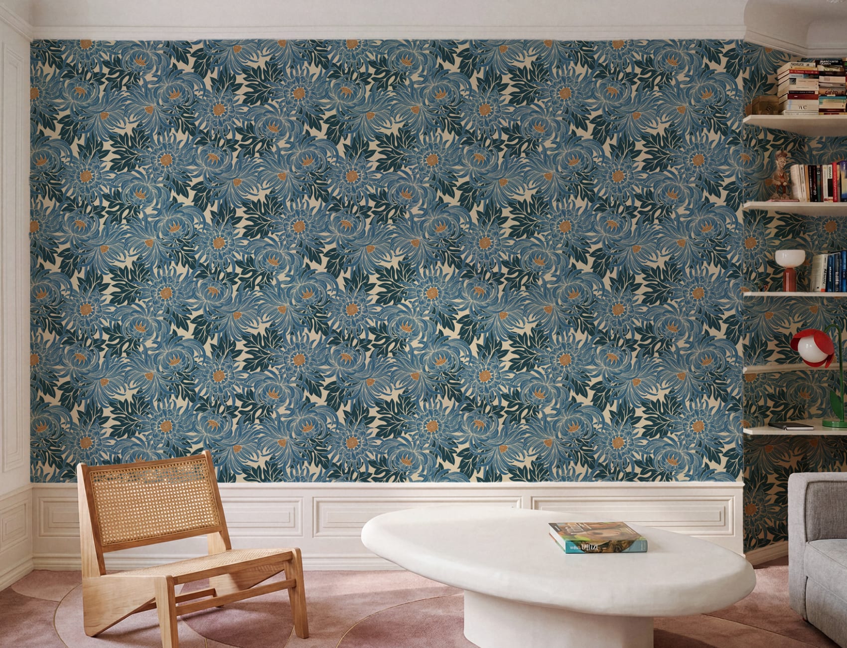 Rythme floral élégant