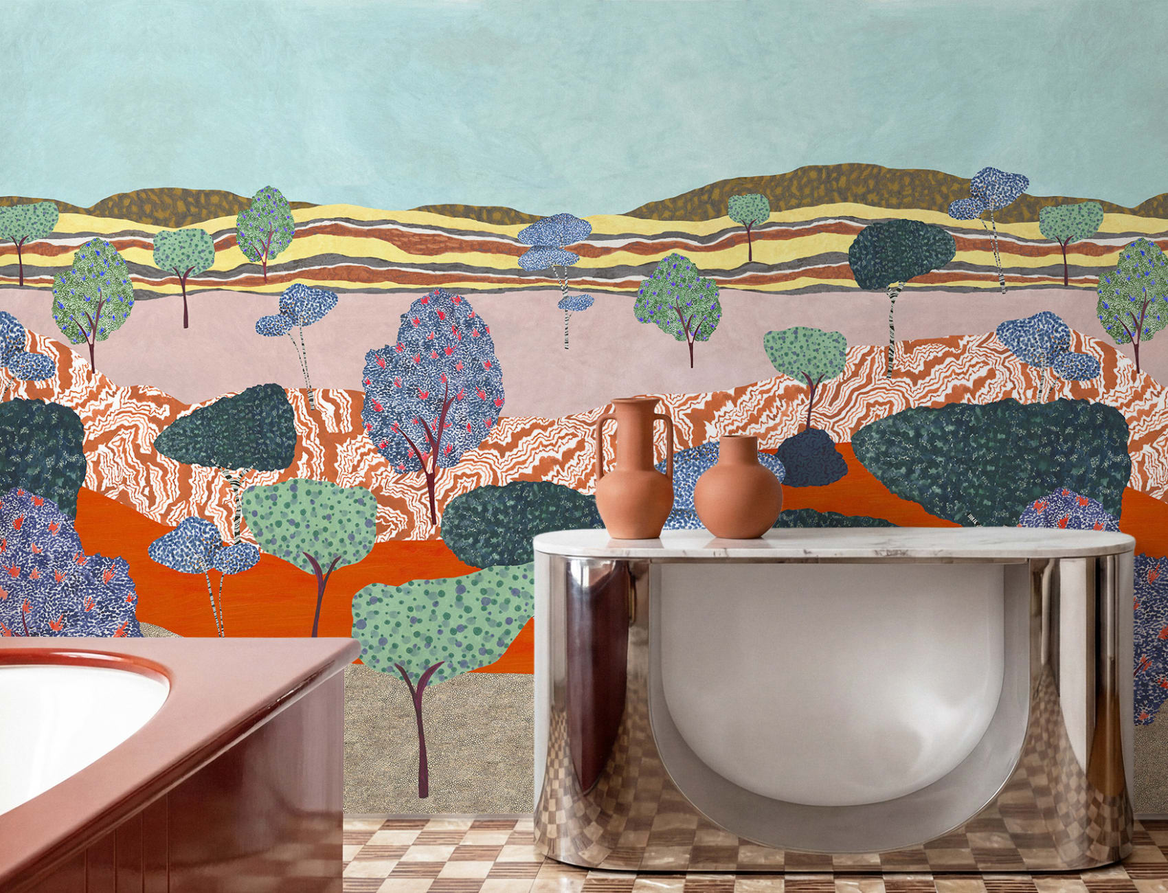 Panoramic — Peisaj forestier stratificat