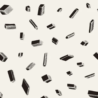 Carlton, Black & White pattern image