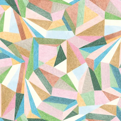 Crayon, July pattern image