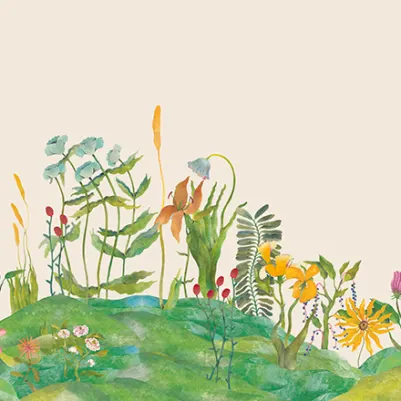 Audrey, Garden pattern image