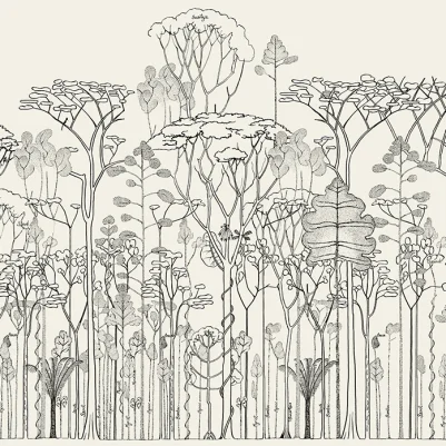 Francis Halle, Black & White pattern image