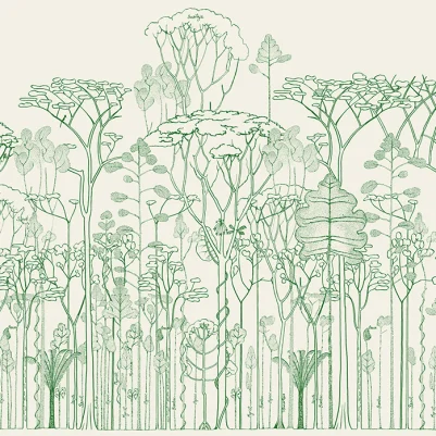 Francis Halle, Chlorophylle pattern image