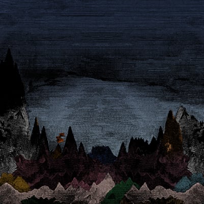 Carpates, Indigo pattern image