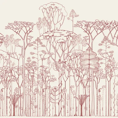 Francis Halle, Sepia pattern image