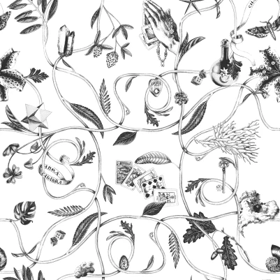 Chance, Black & White pattern image