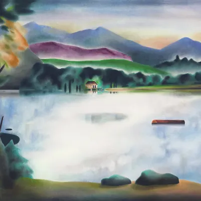 Cabane, Pastel pattern image