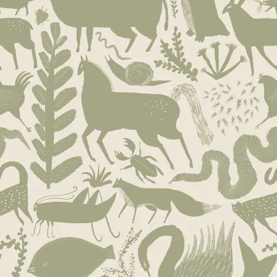 Menagerie, Cricket pattern image
