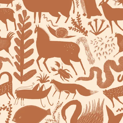 Menagerie, Fox pattern image