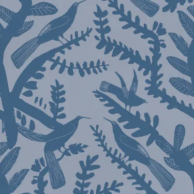 Tabbys Song, Kingfisher pattern image