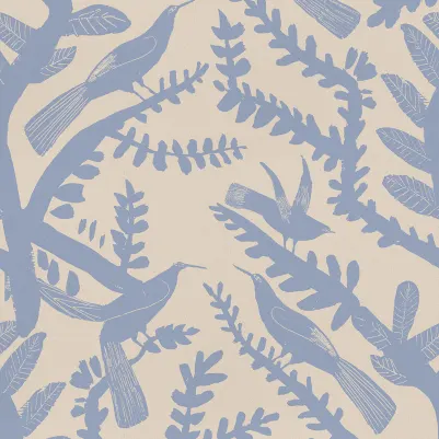 Tabbys Song, Titmouse pattern image