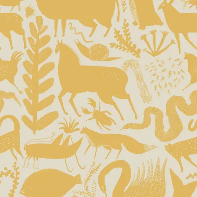 Menagerie, Rabbit pattern image