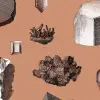 Crystals, Terra Cotta
