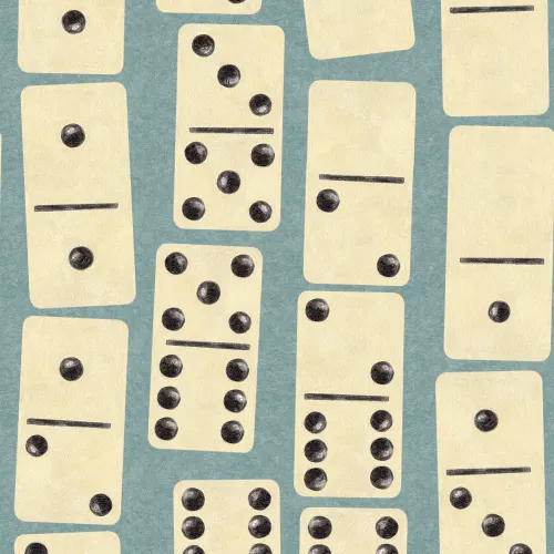 Retro Domino Delight