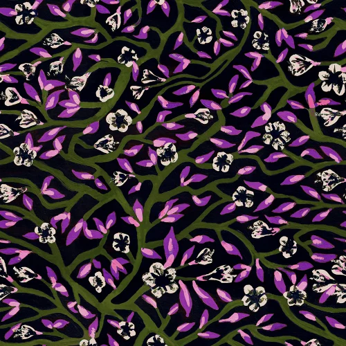 Paisaje onírico floral