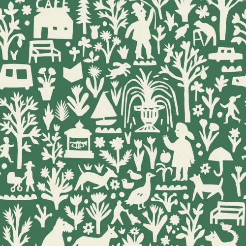 Whimsical Park Scenes